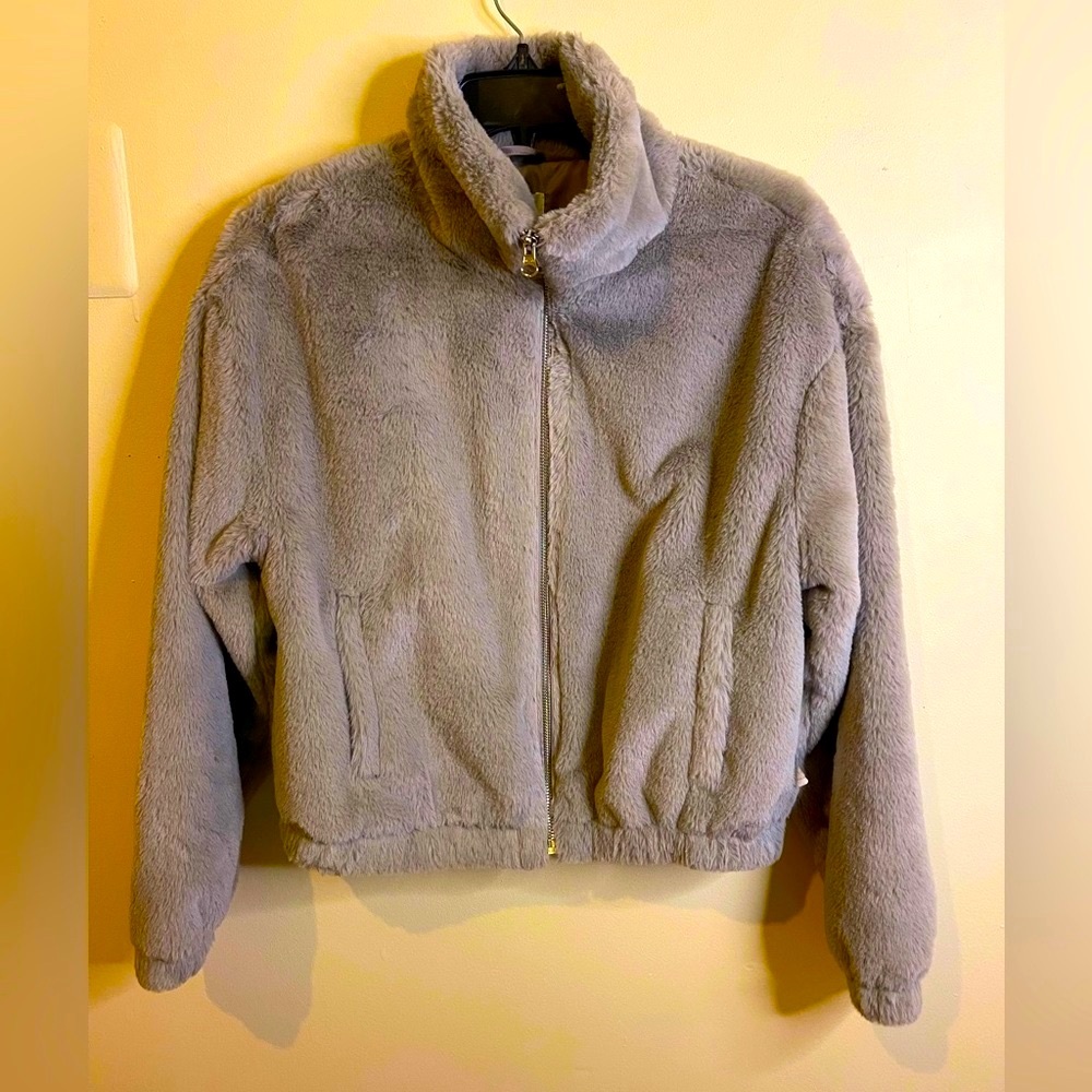 NWT Nordstrom Teddy bear bumper oversized jacket for women XS size - Picture 6 of 14
